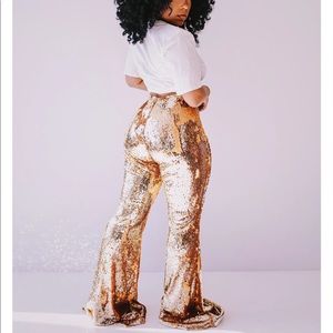 RAZZLE DAZZLE SEQUIN PANTS